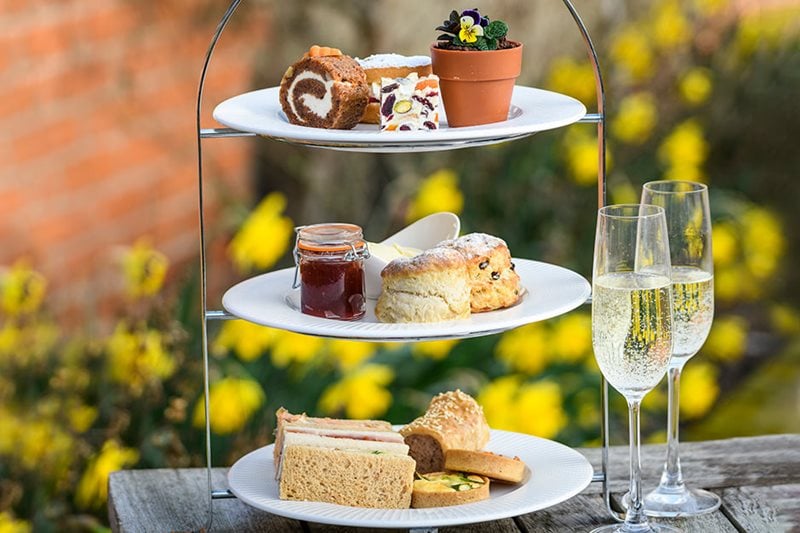 RHS Garden Hyde Hall afternoon tea