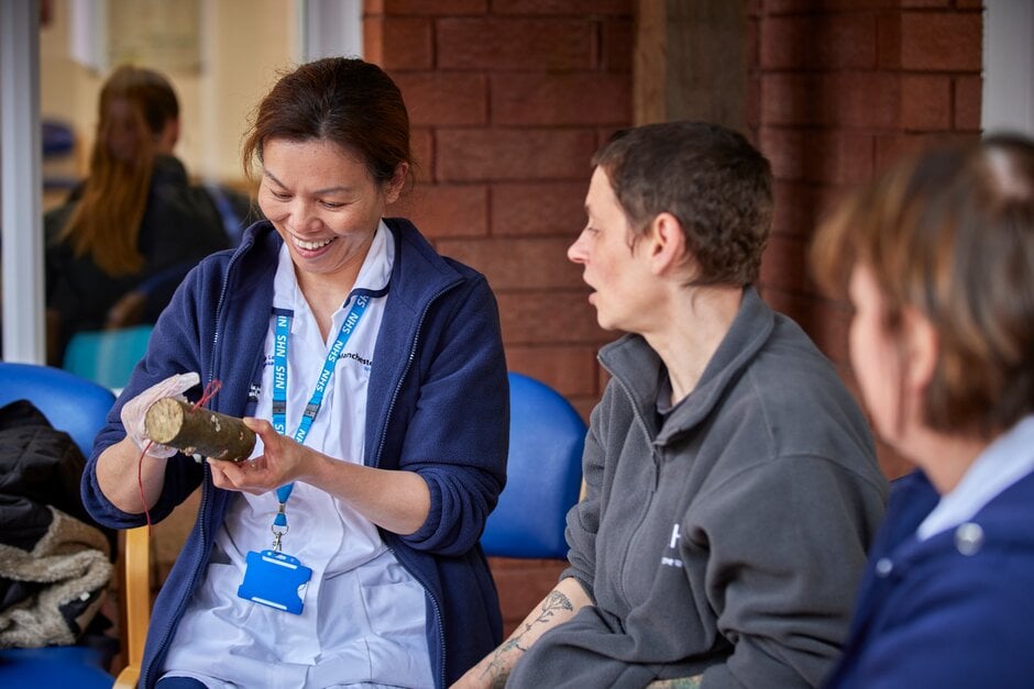 NHS wellbeing gardens support staff in Greater Manchester
