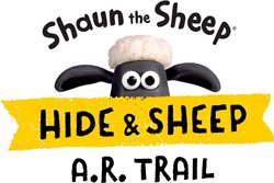 Shaun the Sheep Hide and Sheep AR Trail logo