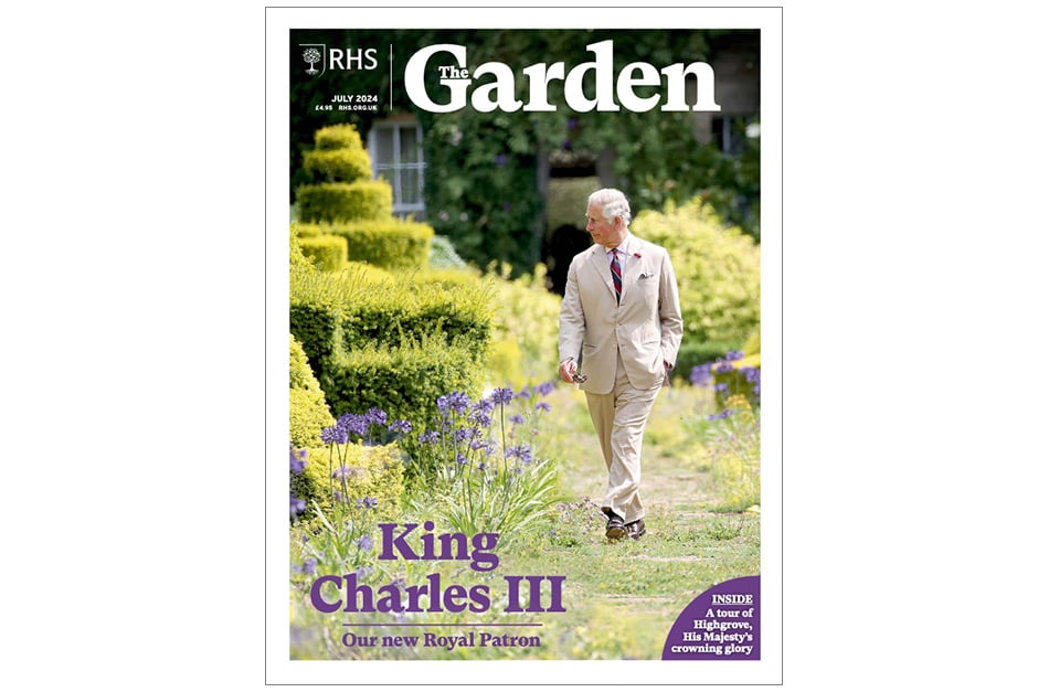 Tour His Majesty King Charles III&rsquo;s garden at Highgrove in Gloucestershire. Discover the vivid colours and bold forms of eryngiums that are a magnetic pull on wildlife. Find a nursery and beautiful display garden at Morton Nursery in Nottinghamshire. Explore a unique and ambitious London garden pushing the boundaries of plant hardiness. See the expert picks for long-flowering roses on repeat. Discover a fascinating garden wilderness in Oxfordshire that is artfully relaxing the rules.Available for members on RHS The Garden app.