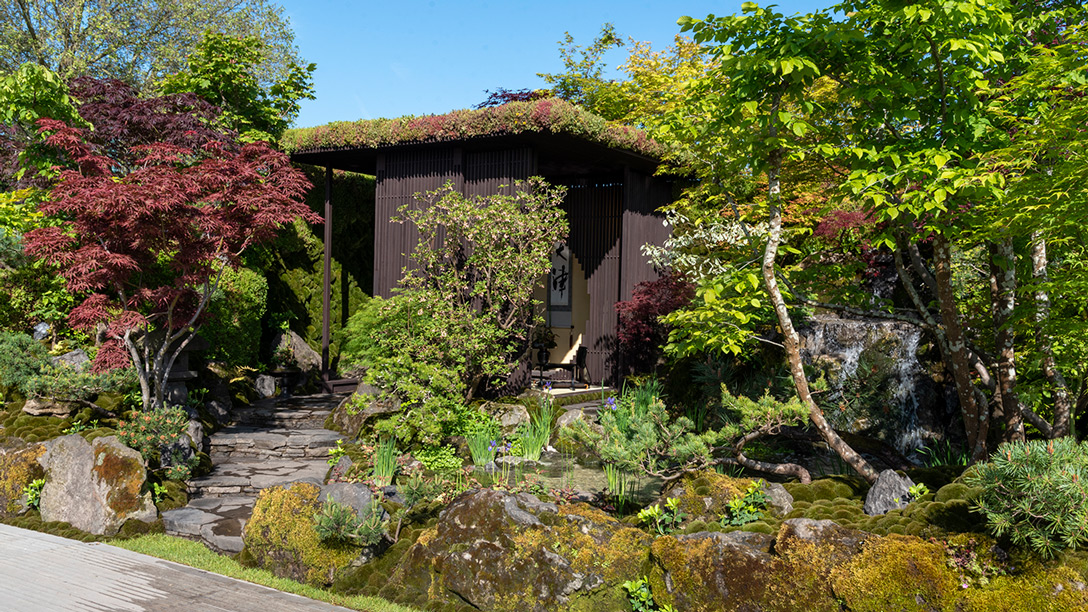 The Biophilic Garden Otsu – Hanare at RHS Chelsea Flower Show 2023 