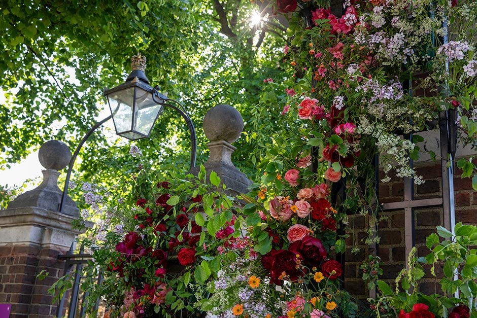 Even a Wallflower gates at RHS Chelsea