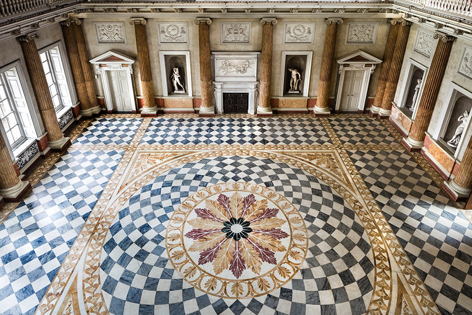 The Marble Saloon at Wentworth Woodhouse